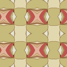 Abstract seamless ornament pattern kaleidoscope effect N25