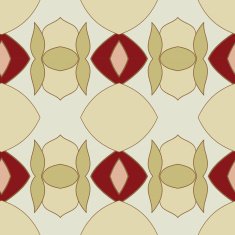 Abstract seamless ornament pattern kaleidoscope effect N28