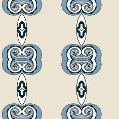 Abstract seamless ornament pattern kaleidoscope effect N58