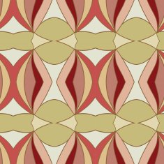 Abstract seamless ornament pattern kaleidoscope effect N71