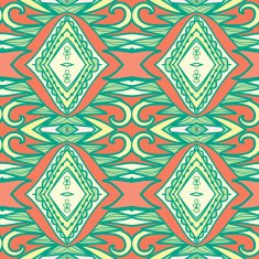 Abstract seamless ornament pattern kaleidoscope effect N84