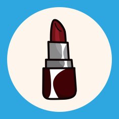 lipstick theme elements vector eps N4