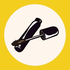 mascara theme elements vector eps N4