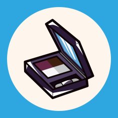 cosmetics theme elements vector eps N3