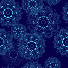 Seamless Pattern mandala N4