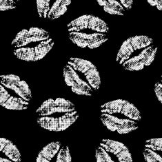halftone lips