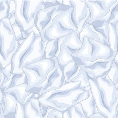 Seamless smooth wavy folded cloth fabric texture N3