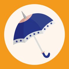 Umbrella theme elements vector eps N31
