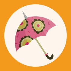 Umbrella theme elements vector eps N33