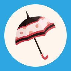 Umbrella theme elements vector eps N35