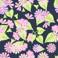 Seamless Floral Pattern N502