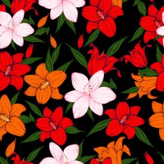 Seamless Floral Pattern N511