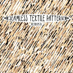 Seamless vector ink drawn textile pattern N9