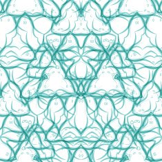 Seamless vector swirl pattern Modern texture