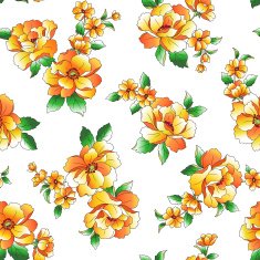 Floral Pattern N71