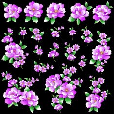 flower material N7