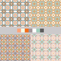 Geometric seamless pattern N45