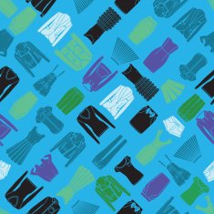 Seamless fashion pattern N21