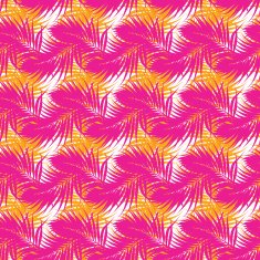 Seamless fashion pattern with palm leaves N3