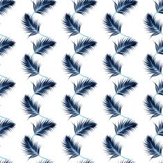 Seamless fashion pattern with palm leaves N10