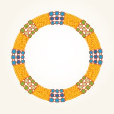 Golden nacklace
