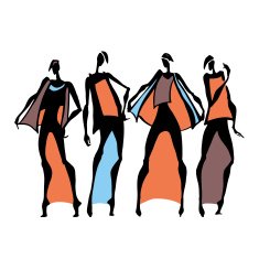 Beautiful Woman Silhouette N9