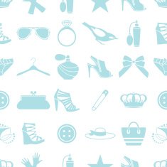 Seamless fashion pattern N30