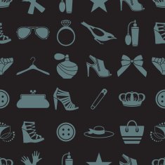 Seamless fashion pattern N35