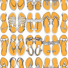 Seamless fashion pattern N40