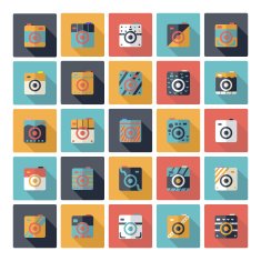 Flat concept design with shadow collection camera N11