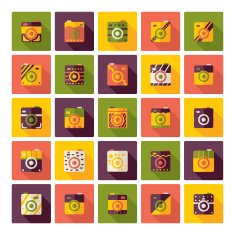 Flat concept design with shadow collection camera N15
