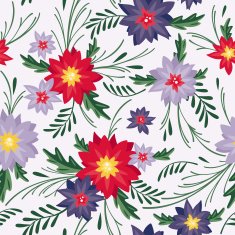 Seamless Floral Pattern N524