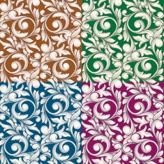 Vector seamless decorative pattern