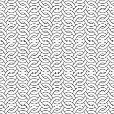 Seamless pattern of intersecting waves N3