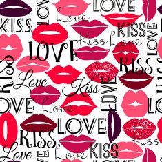 Lips set icons Design element N2