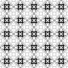 Black and white seamless pattern N13