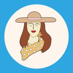 paris woman theme elements vector eps N2