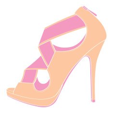 Elegant high heel sandal N2