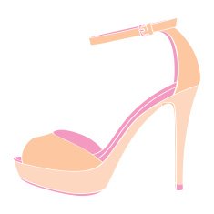 Elegant high heel sandal N3