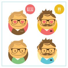 Hipster Avatar