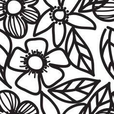 Seamless floral background pattern N19