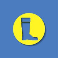 boot vector icon N11