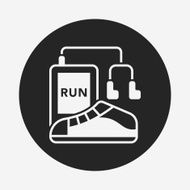 running shoes icon