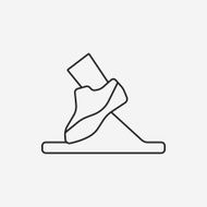 sneaker line icon N4