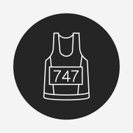 Sportswear line icon N5