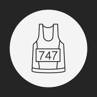 Sportswear line icon N7