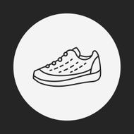 sneaker line icon N7