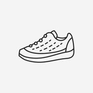 sneaker line icon N8