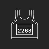 Sportswear line icon N10