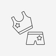 Sportswear line icon N16